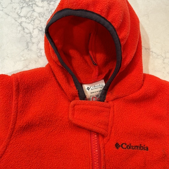 Columbia fleece bunting suit 🦕 12 months - Picture 3 of 8